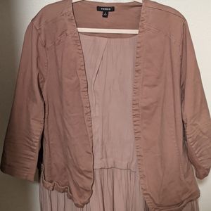 (1) Beige Blazer/Jacket